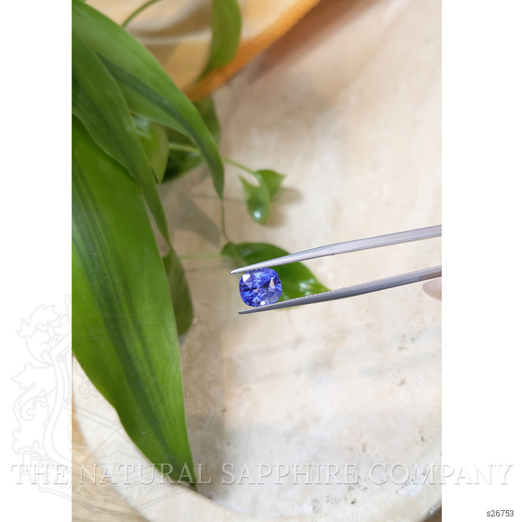 3.05 Ct. Blue Sapphire from Ceylon (Sri Lanka)