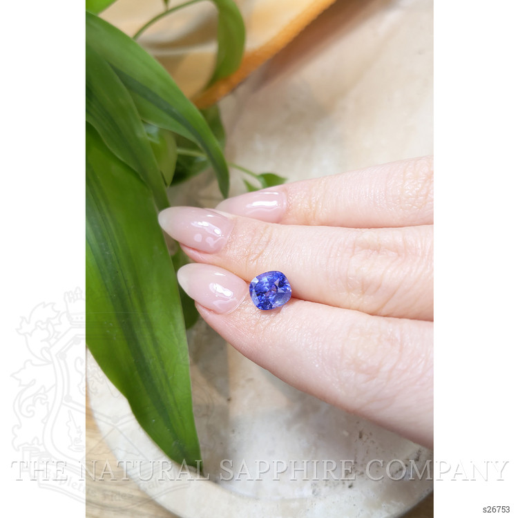 3.05 Ct. Blue Sapphire from Ceylon (Sri Lanka)