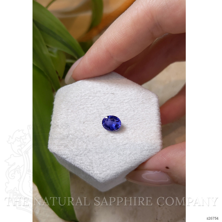 1.64 Ct. Blue Sapphire from Ceylon (Sri Lanka)