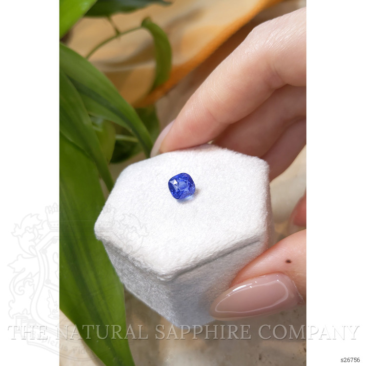 2.57 Ct. Blue Sapphire from Ceylon (Sri Lanka)