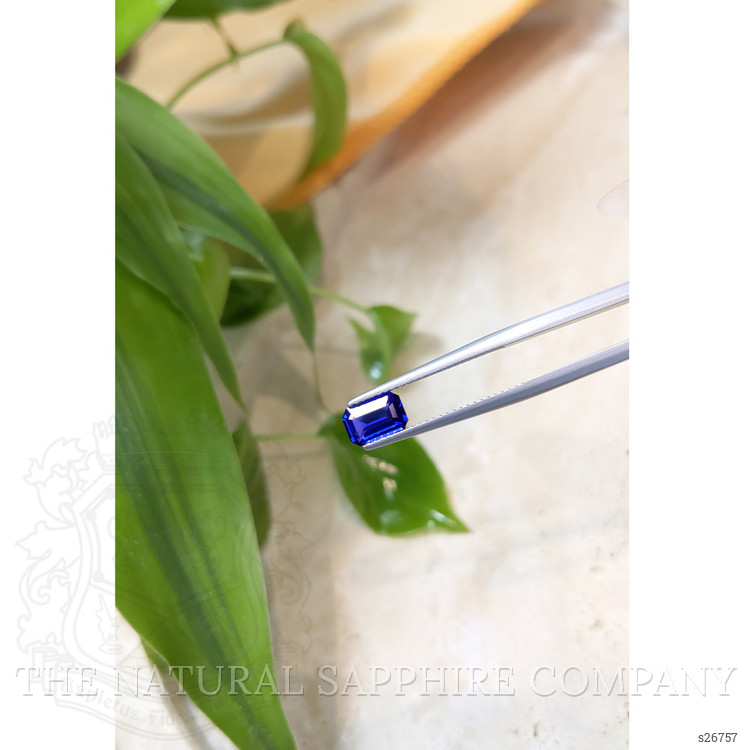 1.05 Ct. Blue Sapphire from Ceylon (Sri Lanka)