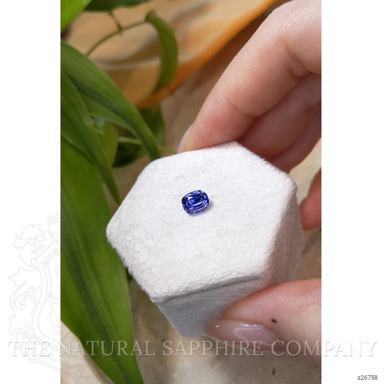 1.56 Ct. Blue Sapphire from Ceylon (Sri Lanka)