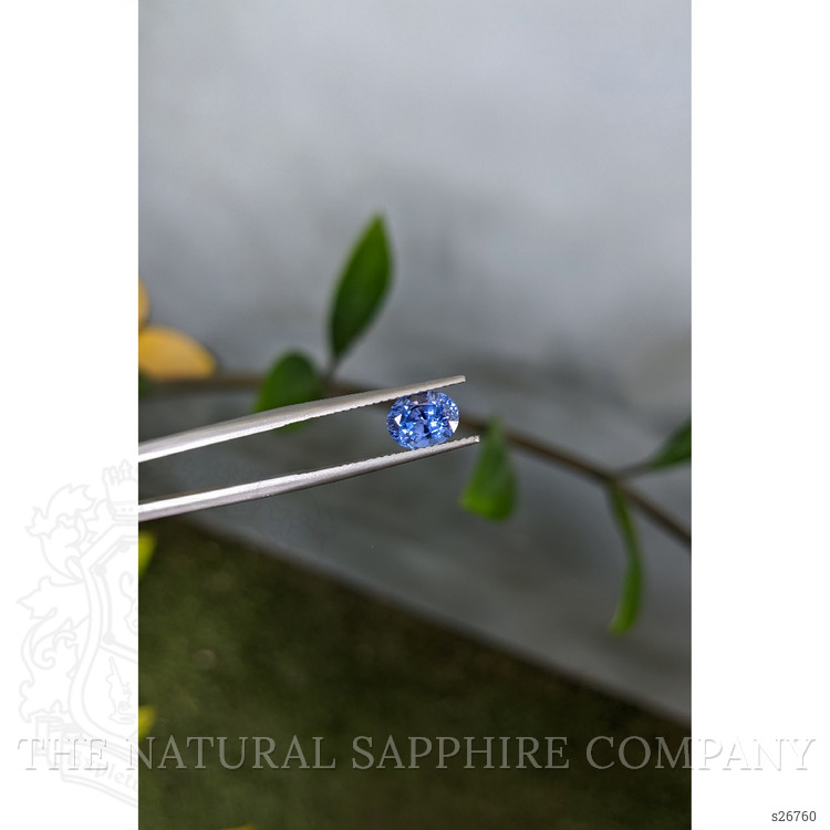 2.22 Ct. Blue Sapphire from Ceylon (Sri Lanka)