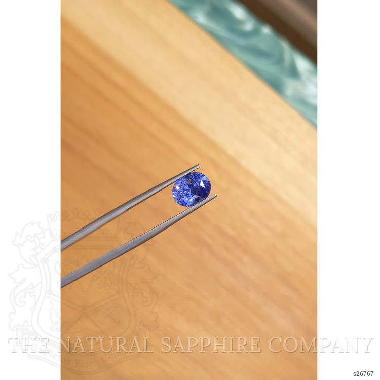 4.15 Ct. Blue Sapphire from Ceylon (Sri Lanka)