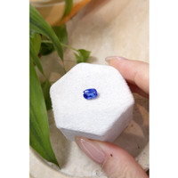 1.77 Ct. Blue Sapphire from Ceylon (Sri Lanka) Life Style