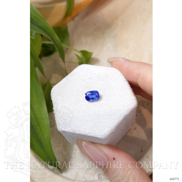 1.77 Ct. Blue Sapphire from Ceylon (Sri Lanka)
