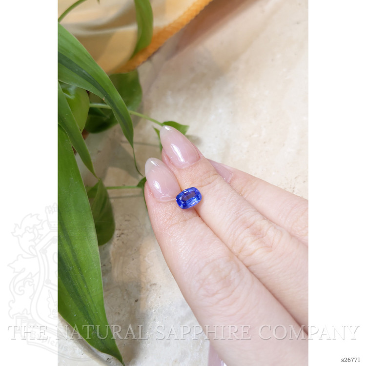 1.77 Ct. Blue Sapphire from Ceylon (Sri Lanka)