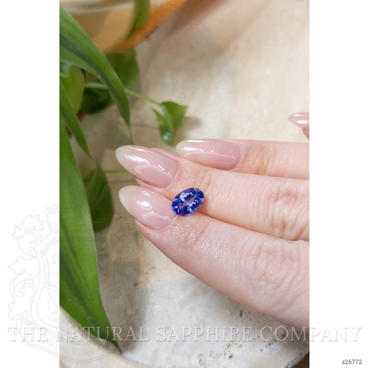 1.81 Ct. Blue Sapphire from Ceylon (Sri Lanka)