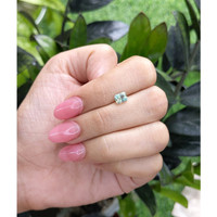 1.18 Ct. Bluish Green Sapphire from Madagascar Life Style