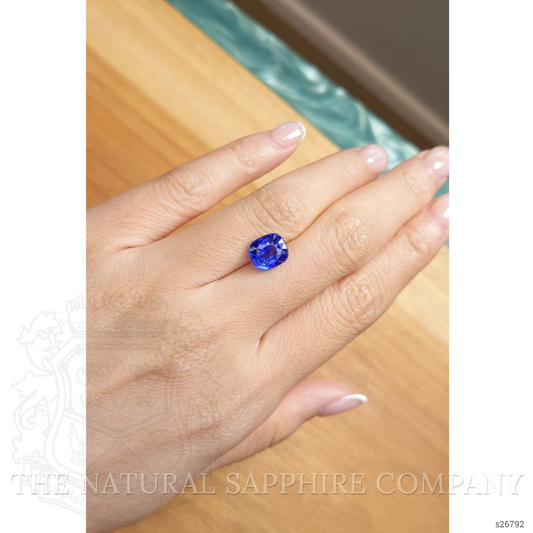 3.59 Ct. Blue Sapphire from Ceylon (Sri Lanka)