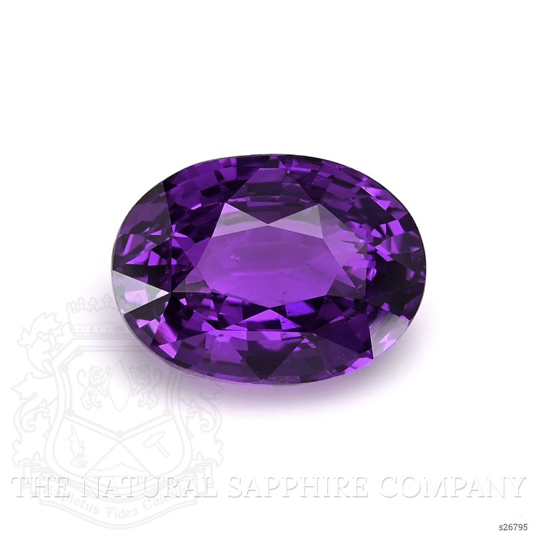 5.00 Ct. Purple Sapphire from Ceylon (Sri Lanka)