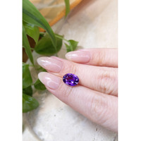 5.00 Ct. Purple Sapphire from Ceylon (Sri Lanka) Life Style