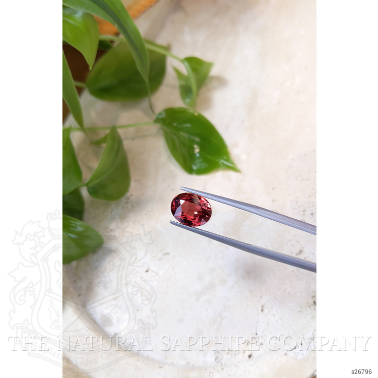 4.08 Ct. Reddish Orange Sapphire from Madagascar