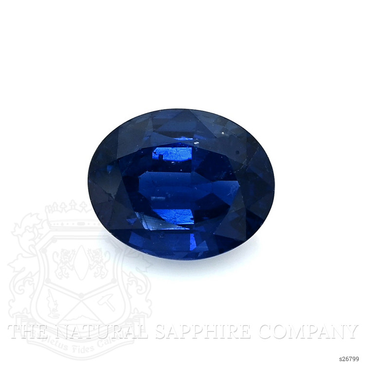 3.82 Ct. Blue Sapphire from Ceylon (Sri Lanka)