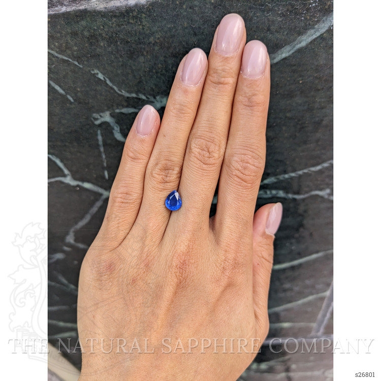 2.03 Ct. Blue Sapphire from Ceylon (Sri Lanka)