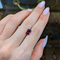 1.89 Ct. Reddish Pink Sapphire from Tanzania Life Style