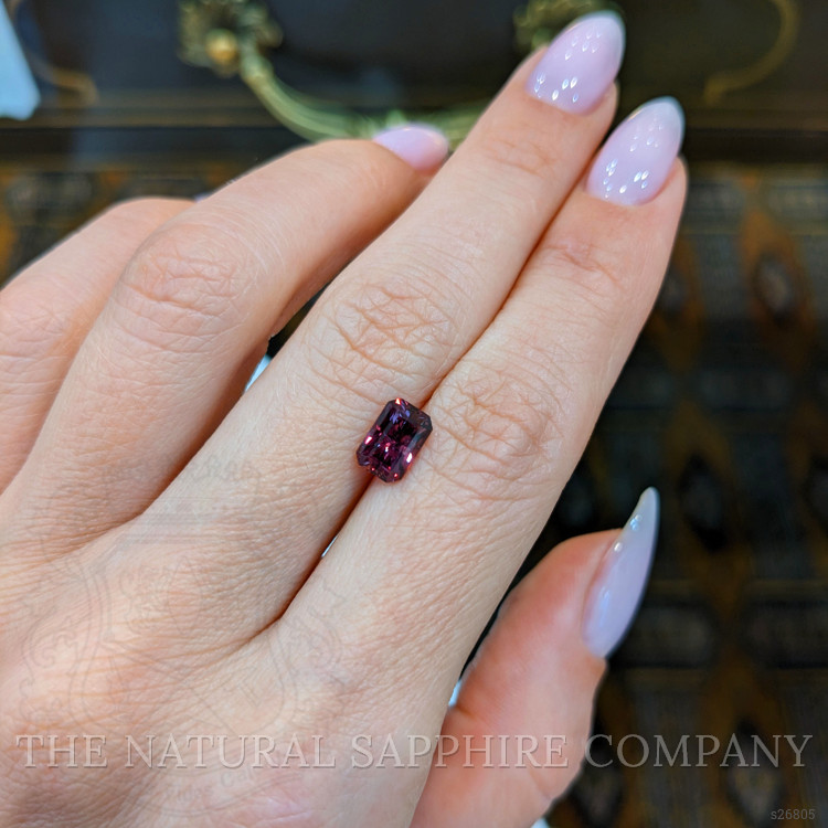 1.89 Ct. Reddish Pink Sapphire from Tanzania