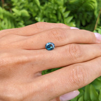 1.40 Ct. Bluish Green Sapphire from Australia Life Style
