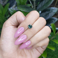 1.50 Ct. Bluish Green Sapphire from Africa Life Style