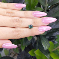 1.75 Ct. Bluish Green Sapphire from Africa Life Style