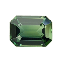 1.74 Ct. Green Sapphire from Africa Video