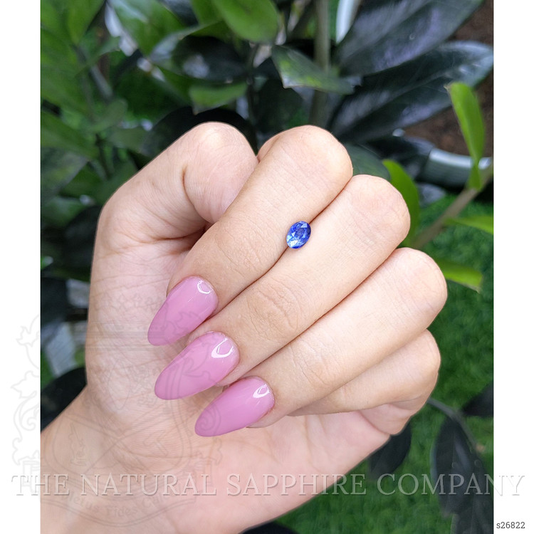 0.84 Ct. Bi Color / Parti Sapphire from Africa