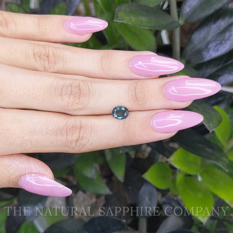 1.14 Ct. Bluish Green Sapphire from Madagascar