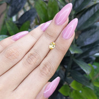 0.89 Ct. Yellow Sapphire from Ceylon (Sri Lanka) Life Style