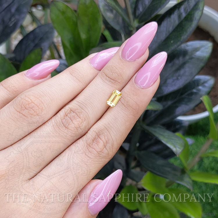 1.39 Ct. Yellow Sapphire from Ceylon (Sri Lanka)