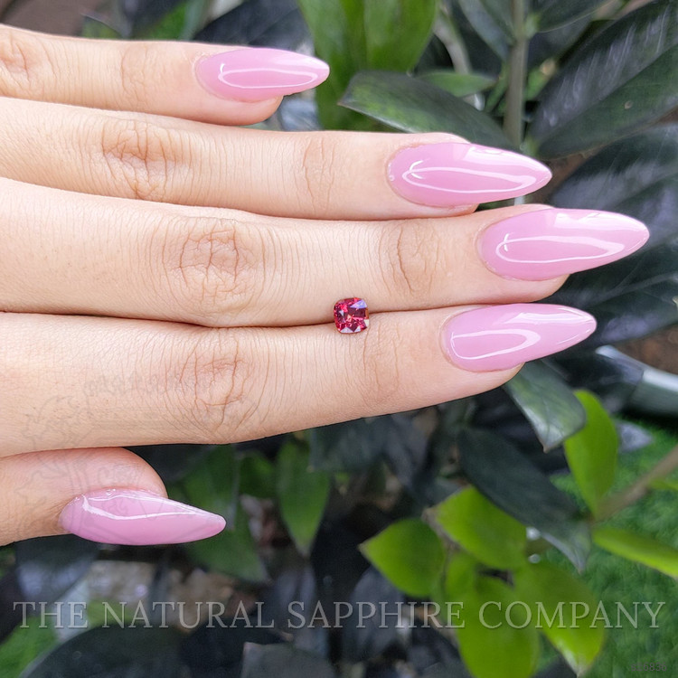 0.78 Ct. Reddish Pink Sapphire from Madagascar
