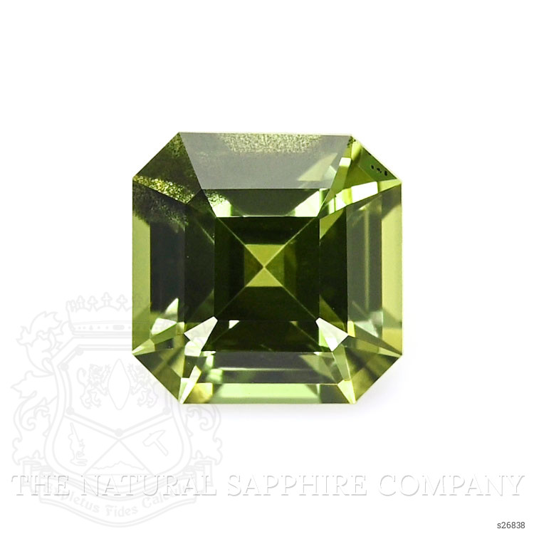 0.77 Ct. Green Sapphire from Ceylon (Sri Lanka)
