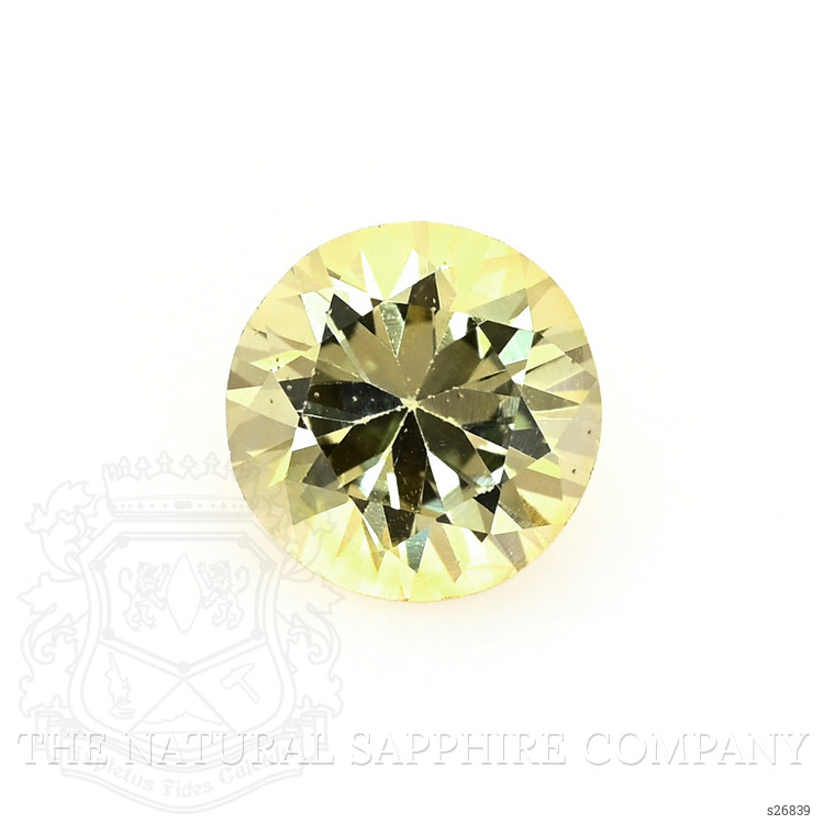 0.90 Ct. Yellow Sapphire from Ceylon (Sri Lanka)