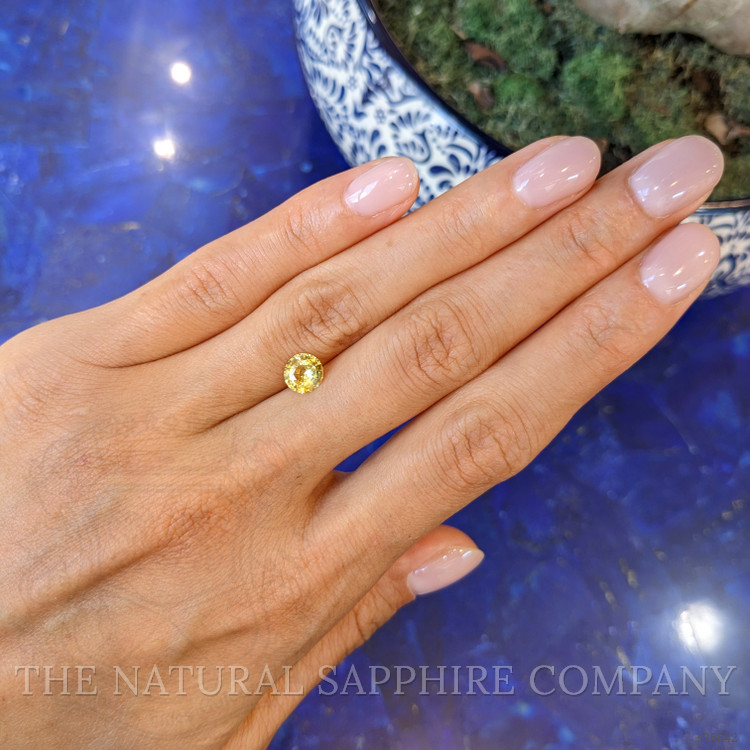 1.15 Ct. Yellow Sapphire from Ceylon (Sri Lanka)