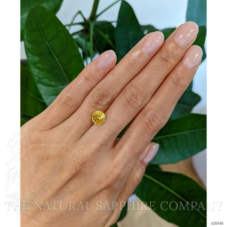 2.73 Ct. Yellow Sapphire from Ceylon (Sri Lanka)