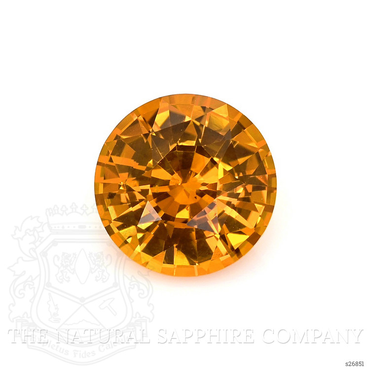 4.22 Ct. Orange Sapphire from Ceylon (Sri Lanka)