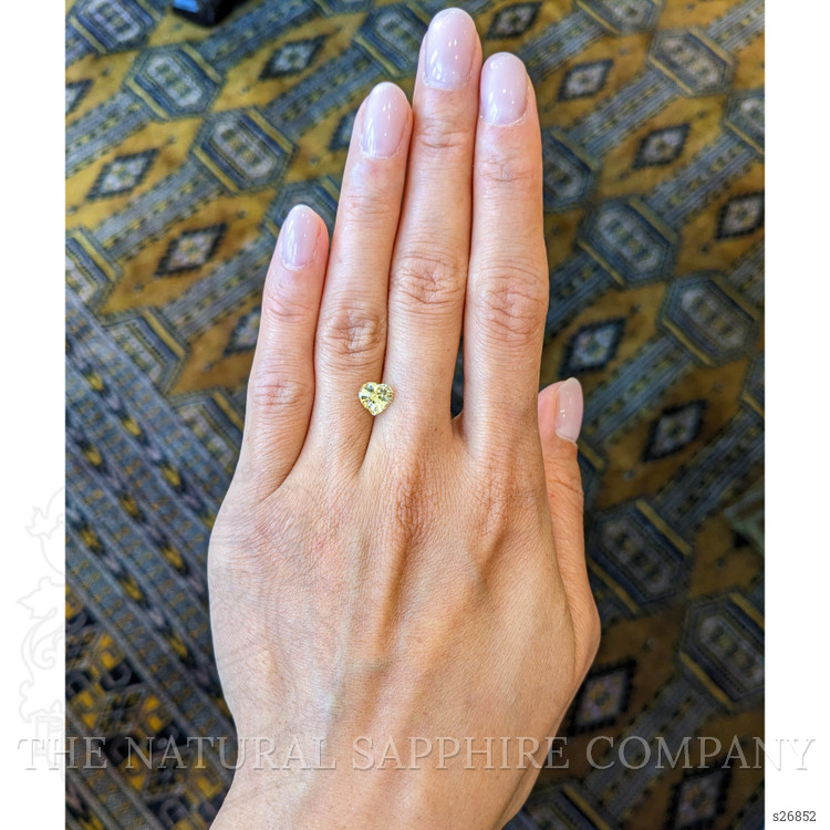 1.63 Ct. Yellow Sapphire from Ceylon (Sri Lanka)