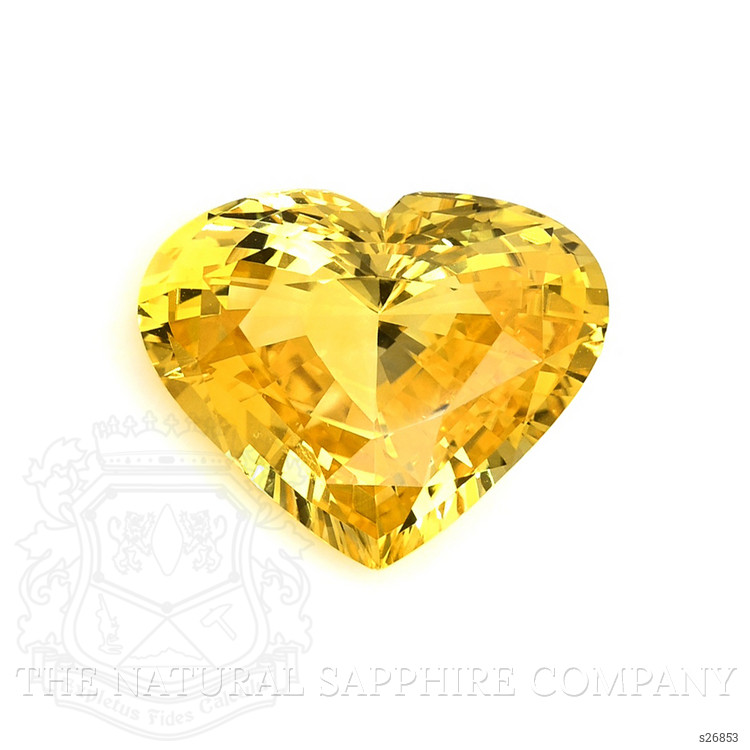 13.34 Ct. Yellow Sapphire from Ceylon (Sri Lanka)