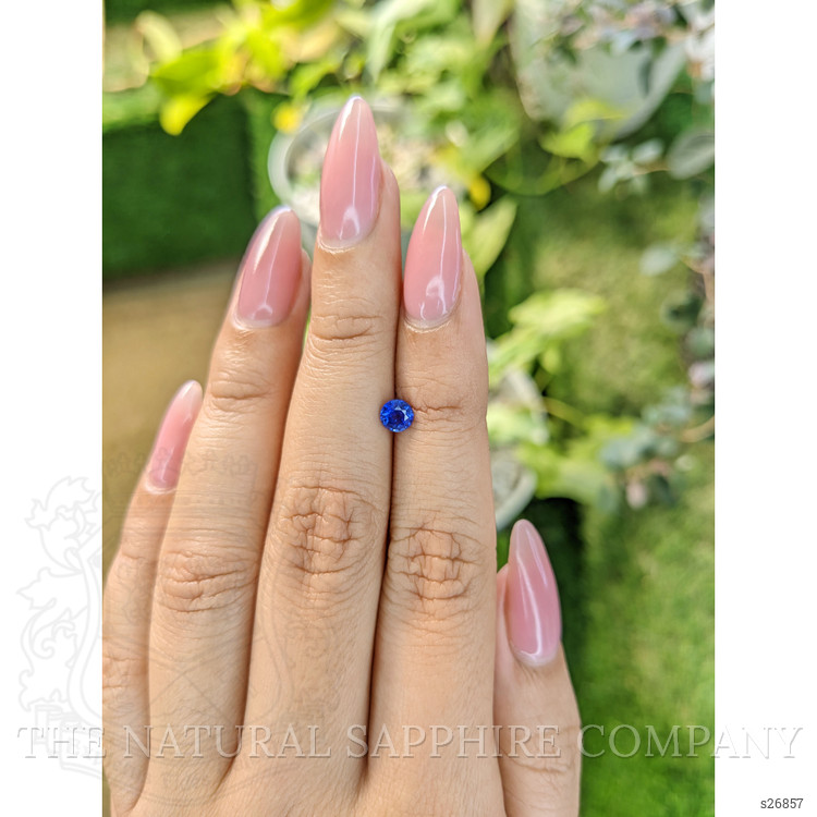 0.48 Ct. Blue Sapphire from Ceylon (Sri Lanka)