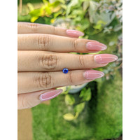 0.48 Ct. Blue Sapphire from Ceylon (Sri Lanka) Life Style