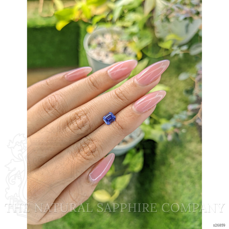 1.01 Ct. Blue Sapphire from Ceylon (Sri Lanka)