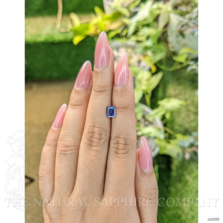 1.01 Ct. Blue Sapphire from Ceylon (Sri Lanka)