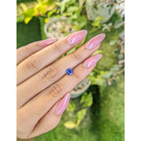0.63 Ct. Blue Sapphire from Ceylon (Sri Lanka) Life Style