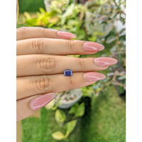 1.13 Ct. Purplish Blue Sapphire from Ceylon (Sri Lanka) Life Style
