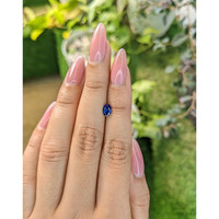 0.60 Ct. Blue Sapphire from Ceylon (Sri Lanka) Life Style