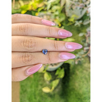 0.62 Ct. Blue Sapphire from Ceylon (Sri Lanka) Life Style