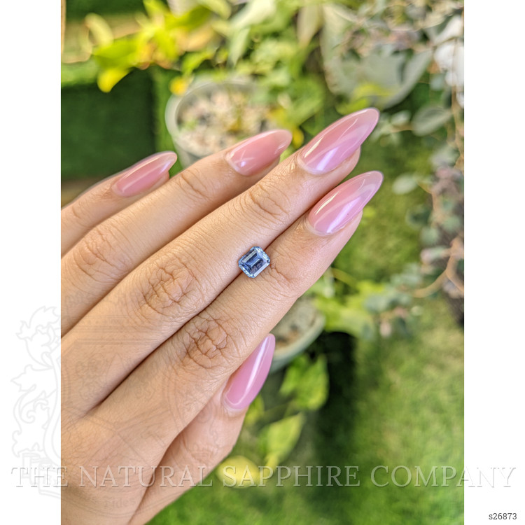 1.07 Ct. Blue Sapphire from Ceylon (Sri Lanka)