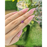1.04 Ct. Pinkish Purple Sapphire from Ceylon (Sri Lanka) Life Style