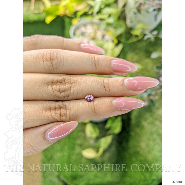 0.49 Ct. Pink Sapphire from Ceylon (Sri Lanka)