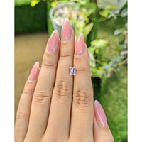 1.05 Ct. Purplish Pink Sapphire from Ceylon (Sri Lanka) Life Style