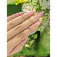 1.05 Ct. Purplish Pink Sapphire from Ceylon (Sri Lanka) Life Style